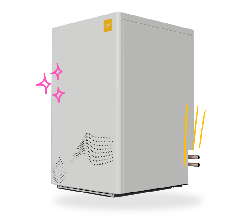 Heat your home, not the Meet the ZEB tepeo