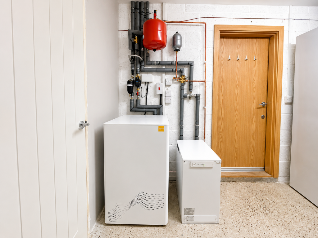 Replacing an old heat pump with a ZEB heat battery boiler in Whitstable