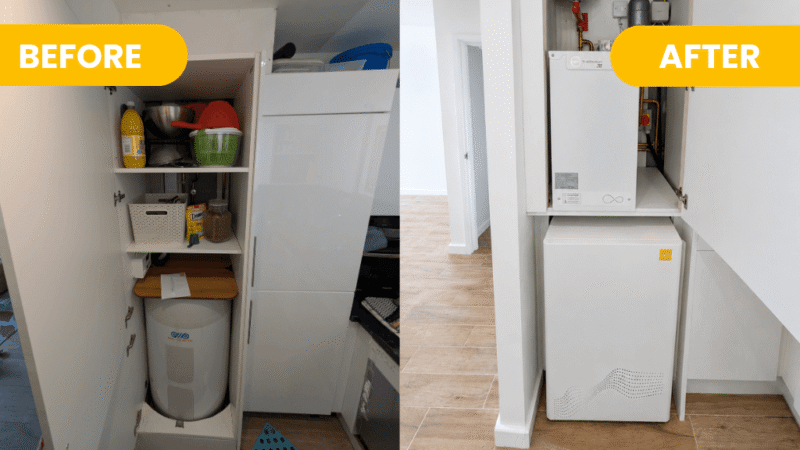 A quick, stylish clean heating upgrade for a London apartment Featured image