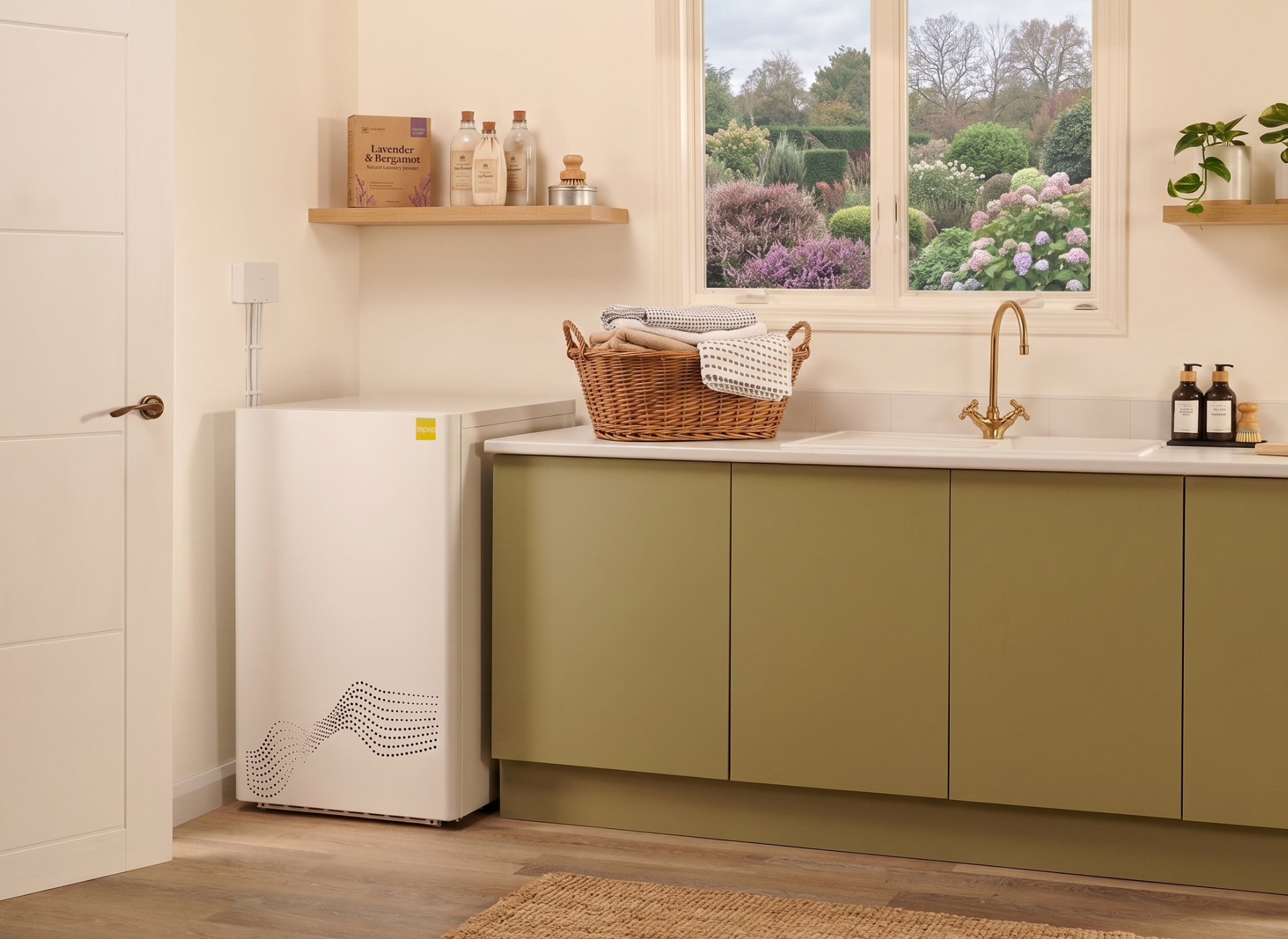 zeb heat battery boiler by tepeo in utility room